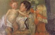 Mary Cassatt After the bath oil painting picture wholesale